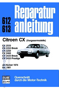 Citroën CX con carburateur 1974 - 1981 / Bucheli